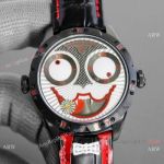 Swiss Grade Replica Konstantin Chaykin Joker Dracula Watches Black Steel